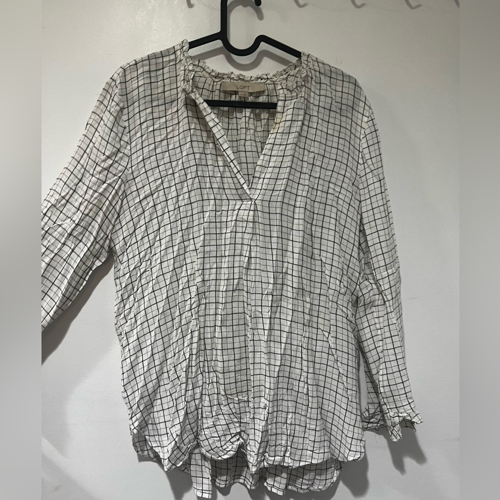 White blouse - loft